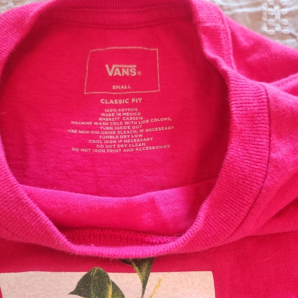 Vans pink t-shirt - Picture 3 of 6